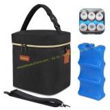 Mancro Breast Milk Cooler Bag with Ice Pack