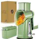 SUSTEAS Rotary Cheese Grater 5 Blades