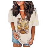 Strawberry Fields Forever Tank Top Beige L