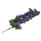 2ct Artificial Violet Flowers Vine for Decor