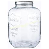 Glass Jar with Stainless Steel Lid