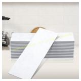 Peel and Stick Backsplash tiles 6x3in