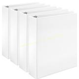 Amazon Basics 3 Ring Binder, 2" D-Ring