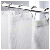 AmazerBath Waffle Shower Curtain 36x78