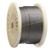 1/8" Stainless Steel Aircraft Cable 250FT