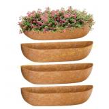 ZeeDix 24" Trough Coconut Liners (6 pack)