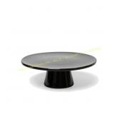 THE Cake Stand, 10" Ceramic Stand, Black