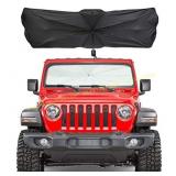 JoyTutus Windshield Shade for Wrangler JL/JLU