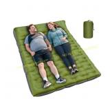 Double Sleeping Pad, Thick 6" Camping Mat