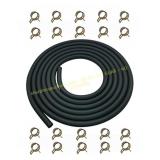 YAMAKATO 10ft 1/4" Fuel Line w/ 20 clamps