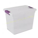 Clear-View Storage Containers-27 Quart