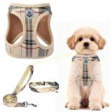 PUPTECK Dog Harness Collar Leash Set, & dog tuxedo