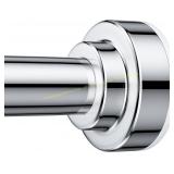 TEECK Shower Curtain Rod, 32-80", Silver