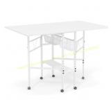 Sew Ready Folding Sewing Table with Drawers