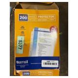 Sheet Protectors, Blue Envelopes & Miscellaneous