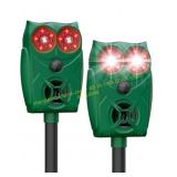 2 Pack Solar Ultrasonic Animal Repeller