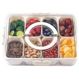Snackle Box 8-Compartment Snack Container