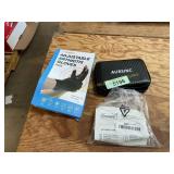 3pc arthritis gloves set with case and cord holder