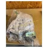 Ct 2 sz XL White, black button down shirt