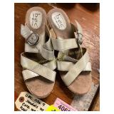 BOC Size 9 Sandals w/ Cork Wedge Heels