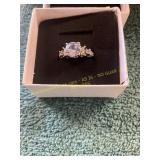 Unverified 1.5 Round Cut Size 9.5 Ring