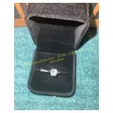 Unverified Size 8.5 Engagement Ring