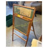 Antique children chalk board