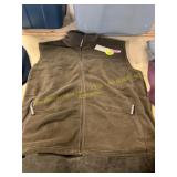 Mens Cabelas XL Fleece Full Zip Vest