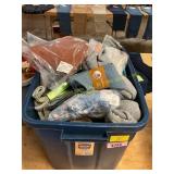 Tote of Assorted Clothes + Socks