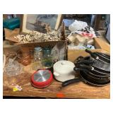 Ball Mason Jars, Pans, Misc