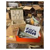 Sewing Baskets, knitting Needles, Etc
