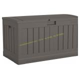 Suncast 50 Gallon Deck Box, Lockable, Gray