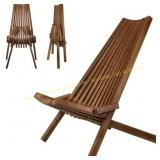 Melino Folding Tamarack Chair - Chestnut