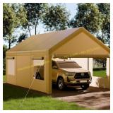 12x20 ft Heavy-Duty Carport Canopy