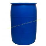Bushman 55-Gal Plastic Drum, Stackable?complete?