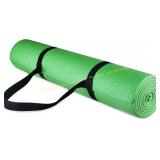 Fitvids 1/4" High-Density Yoga Mat with Strap