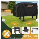 Enzeno Waterproof Grill Cover 44"x22"x25" Black