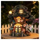 Fairy Garden House, Solar Fairy Houses