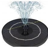Mademax Upgraded Solar Fountain with 4 Nozzles