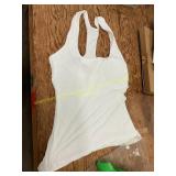 Easygala padded tanktop, White Size Small