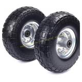2ct. 10" Solid Tires Flat Free Wheels