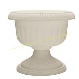 Southern Patio 12" Grecian Urn, White