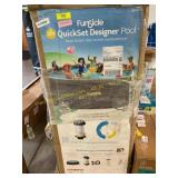 Complete? 4ct pool, 3ct filter pump, pool ladder &