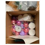 Plastic Balls, 2pk Styrofoam Disks, Stickers