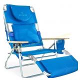 Ostrich Deluxe 3N1 Recliner Lounger, Blue