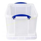 2ct. Really Useful File Box W/ Lid, Clear 32-Liter