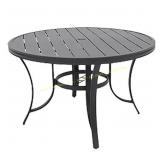 48" courtyard round table