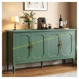 RoyalCraft Buffet Cabinet, Forest Green