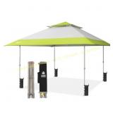 CROWN SHADES 13x13 Pop Up Canopy, Gray