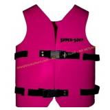 TRC Super Soft Child Life Jacket Vinyl Sz Youth M